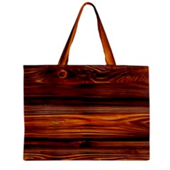 Old Wood Zipper Mini Tote Bag by Brittlevirginclothing