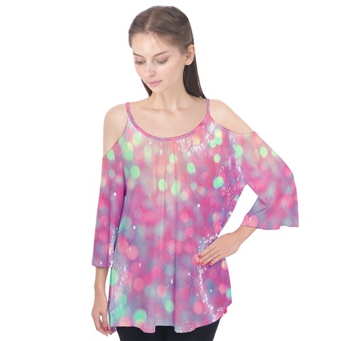 Colorful Sparkles Flutter Tees by Brittlevirginclothing
