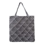 Grid Wire Mesh Stainless Rods Rods Raster Grocery Tote Bag