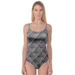 Grid Wire Mesh Stainless Rods Rods Raster Camisole Leotard 
