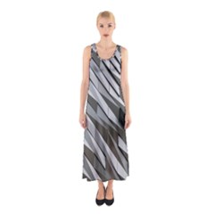 Abstract Background Geometry Block Sleeveless Maxi Dress by Amaryn4rt