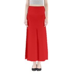Just Red Maxi Skirts by Valentinaart