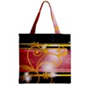 Pattern Vectors Illustration Zipper Grocery Tote Bag View1