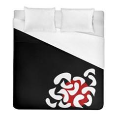 Elegant Abstraction Duvet Cover (full/ Double Size) by Valentinaart