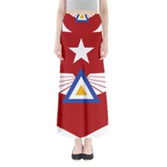 Emblem Of The Myanmar Air Force Maxi Skirts by abbeyz71