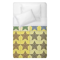 Pattern With A Stars Duvet Cover (single Size) by Nexatart