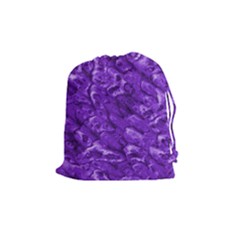 Purple Pouch - Medium Drawstring Pouch (medium) by TheDean