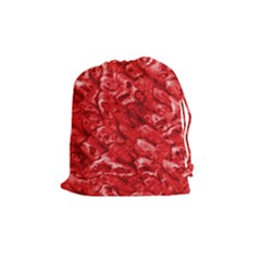 Red Pouch - Medium Drawstring Pouch (medium) by TheDean