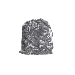 Grey Pouch - Small Drawstring Pouch (small)
