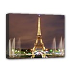Paris Eiffel Tower Deluxe Canvas 16  x 12  