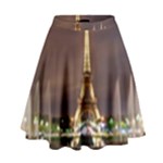 Paris Eiffel Tower High Waist Skirt