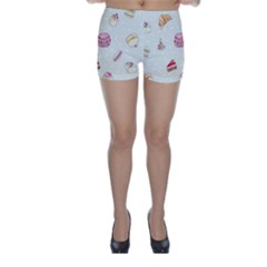 Cute Cakes Skinny Shorts by Brittlevirginclothing