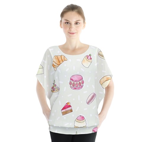 Cute Cakes Blouse by Brittlevirginclothing