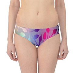 Colorful Leaves Hipster Bikini Bottoms by Brittlevirginclothing
