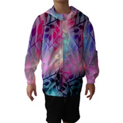 Colorful Leaves Hooded Wind Breaker (kids) by Brittlevirginclothing