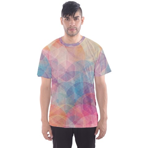 Colorful Light Men s Sport Mesh Tee by Brittlevirginclothing