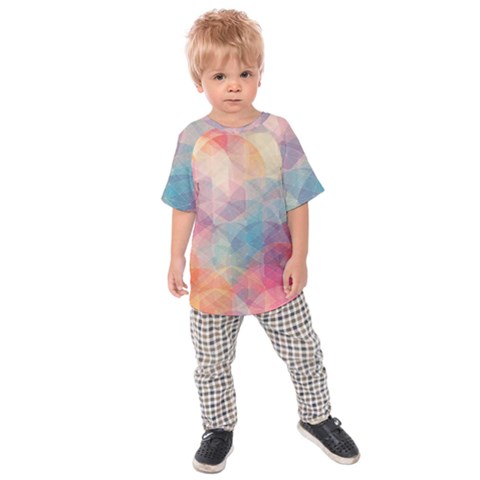 Colorful Light Kids  Raglan Tee by Brittlevirginclothing