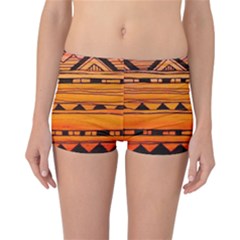 Warm Tribal Reversible Bikini Bottoms by Brittlevirginclothing