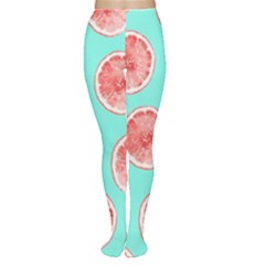 Cute Pink Lemon Women s Tights by Brittlevirginclothing