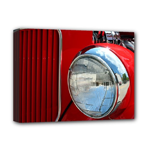 Antique Car Auto Roadster Old Deluxe Canvas 16  X 12   by Amaryn4rt