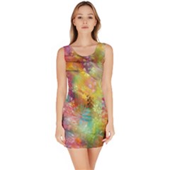 Rainbow Spirit Sleeveless Bodycon Dress by KirstenStar