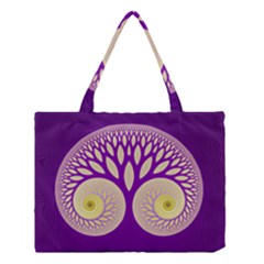 Glynnset Royal Purple Medium Tote Bag by Alisyart