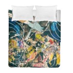 Art Graffiti Abstract Vintage Duvet Cover Double Side (Full/ Double Size)