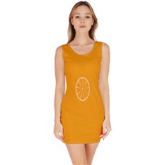 Lime Orange Fruit Fres Sleeveless Bodycon Dress by Alisyart