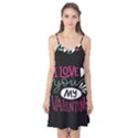  I Love You My Valentine / Our Two Hearts Pattern (black) Camis Nightgown View1