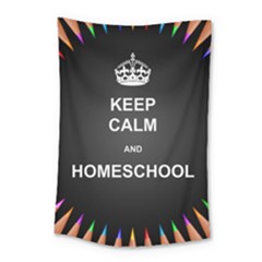 Keepcalmhomeschool Small Tapestry by athenastemple