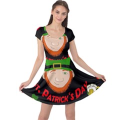 St  Patrick s Day Cap Sleeve Dresses by Valentinaart