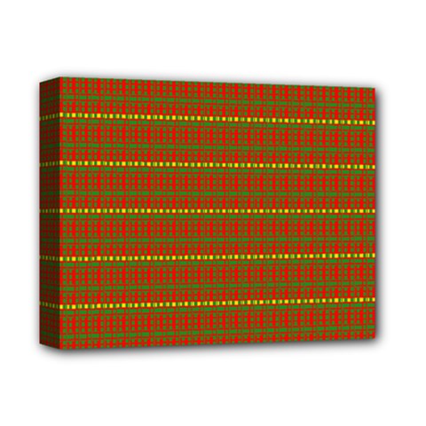 Fugly Christmas Xmas Pattern Deluxe Canvas 14  X 11 