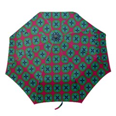 Geometric Patterns Folding Umbrellas by Nexatart