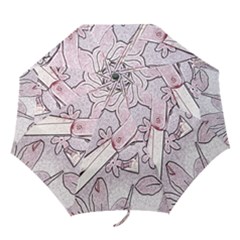 Newspaper Patterns Cutting Up Fabric Folding Umbrellas