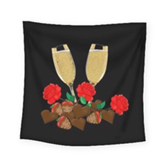 Valentine s Day Design Square Tapestry (small) by Valentinaart