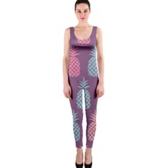 Pineapple Pattern  Onepiece Catsuit by Nexatart