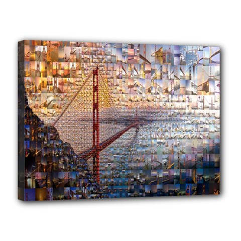 San Francisco Canvas 16  X 12  by Nexatart