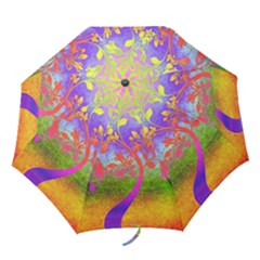 Tree Colorful Mystical Autumn Folding Umbrellas