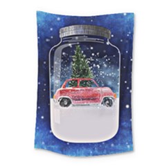 Winter Snow Ball Snow Cold Fun Small Tapestry