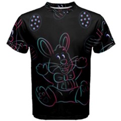 Easter Bunny Hare Rabbit Animal Men s Cotton Tee by Amaryn4rt