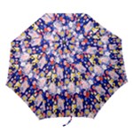 Season Flower Arrangements Purple Folding Umbrellas