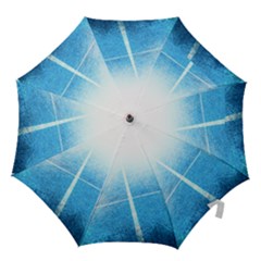 Court Sport Blue Red White Hook Handle Umbrellas (small) by Amaryn4rt