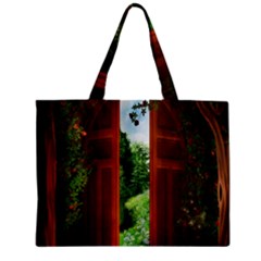 Beautiful World Entry Door Fantasy Zipper Mini Tote Bag by Amaryn4rt