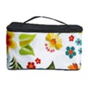 Flower Floral Rose Sunflower Leaf Color Cosmetic Storage Case View1