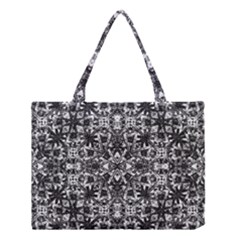 Modern Oriental Pattern Medium Tote Bag by dflcprints