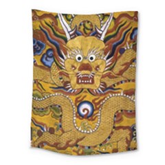Chinese Dragon Pattern Medium Tapestry by Amaryn4rt