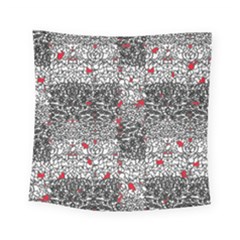 Sribble Plaid Square Tapestry (small) by Amaryn4rt