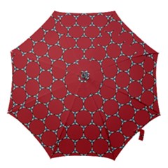 Circle Red Purple Hook Handle Umbrellas (small)