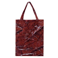 Texture Stone Red Classic Tote Bag by Alisyart