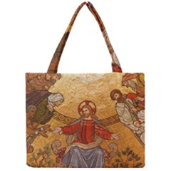 Gold Jesus Mini Tote Bag by boho